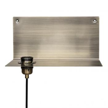  Wall Ledge Mtal 1xE27 Bronze 