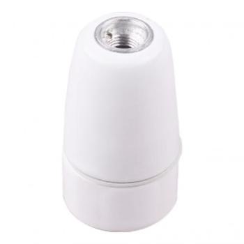  Douille Porcelaine E14 Blanche 