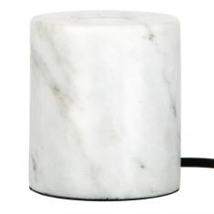  Lampe  poser E27 Marbre Blanc 