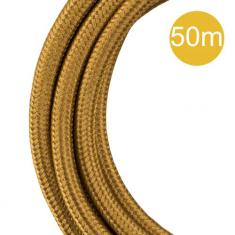  Cble Textile 2C 50 mtr Or Mt 