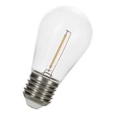  LED FIL Safe ST45 E27 1W 827 9 