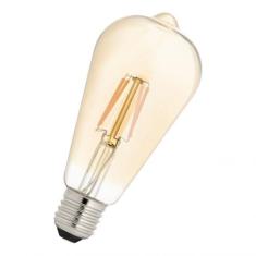 LED FIL ST64 E27 DIM 4W Or 