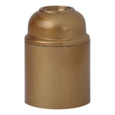  Douille E27 Bakelite dorée 