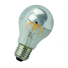  LED FIL A60 Calotte Argente E 