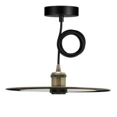  Suspension Slim E27 Bronze 3m 