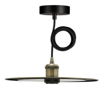  Suspension Slim E27 Bronze 3m 