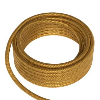  Cble Textile 2C 50 mtr Or 