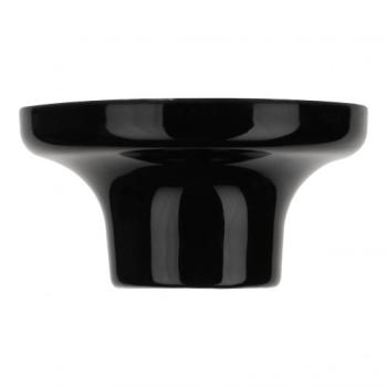  Plafonnier Porcelaine E27 Noir 