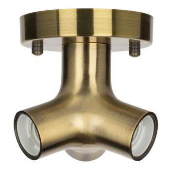  Plafonnier Mtal Trio Bronze 1 