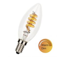  SPIRALED WarmDim C35 E14 3.3W 