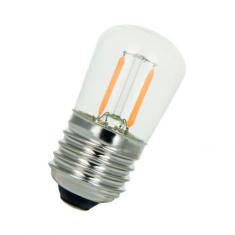 LED FIL T28x60mm E27 1W 827 10 