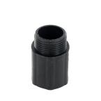  Racc droit Hélifix PA6 ISO40 