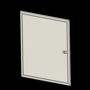  Porte Saillie PLASTELBOX 2T6R 