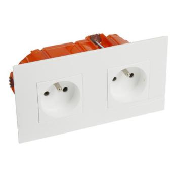  KIT 2X2P+T BA PRECABLEE NEIGE 