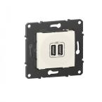  CHARG 2USB A+A 3A 15W NEIGE 