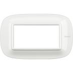  AXO PLAQ.ELIP 4M MET BLANC 