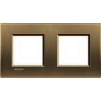  LL-PLQ CARREE 2X2M 71MM BRONZE 