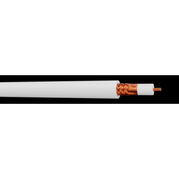  COAX 11dB 75OHMS PVC BLANC INT 
