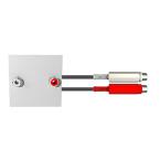  PLASTRON 2 RCA RACCORDE 0.20M 