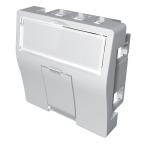  PLASTR 45X45 1 PORT RJ45 GAMME 