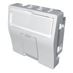  PLASTR 45X45 1 PORT RJ45 GAMME 