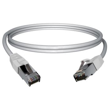  CORD CAT6AS/FTP 30CM GRIS ZH 