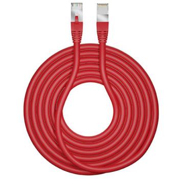  CORD CAT6A S/FTP ROUGE 0.5M ZH 