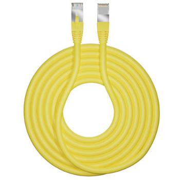  CORDON CAT6 F/UTP JAUNE 0.5M 