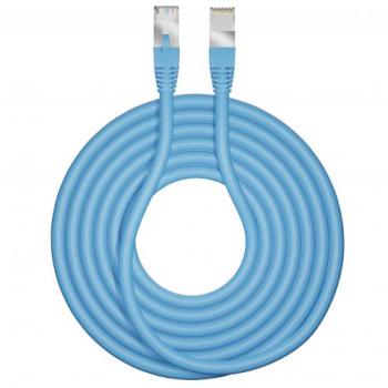  CORDON CAT6A S/FTP 3M BLEU 
