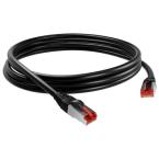  CORDON 6A S/FTP PUR 3M NOIR 