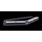  PANNEAU ANGULE 19P 24 PORTS 1U 