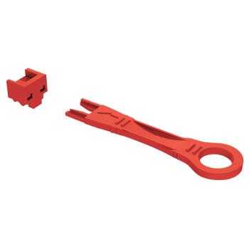  SYST VERROUILL PORT RJ45 ROUGE 