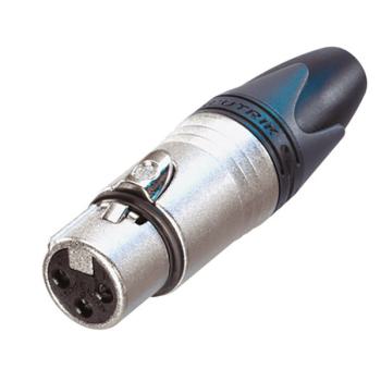  FICHE XLR FEMELLE 3 PTS SERIE 