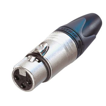  FICHE XLR FEMELLE 3 PTS SERIE 