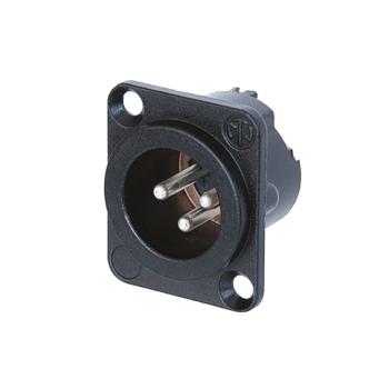  EMBASE XLR MALE 3 PTS SERIE D 