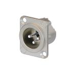  EMBASE XLR MALE 3 PTS SERIE D 