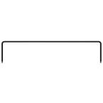  PORTE CABLE ARRIERE METAL NOIR 