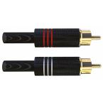  FICHE RCA METAL MALE 