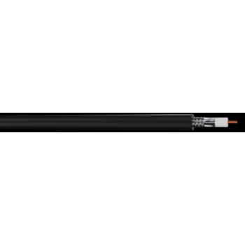  CABLE COAX 1 X 2.75MM NOIR LSZ 