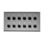  BOITIER DE SCENE POUR 12 XLR E 