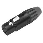  FICHE XLR FEMELLE 3 PTS FICHE 