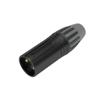  FICHE XLR MALE 3 POINTS NOIR C 