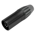  FICHE XLR MALE 5 PTS - CORPS N 