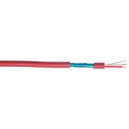  CABLE TEL 2P AWG20 ALcu ROUGE 