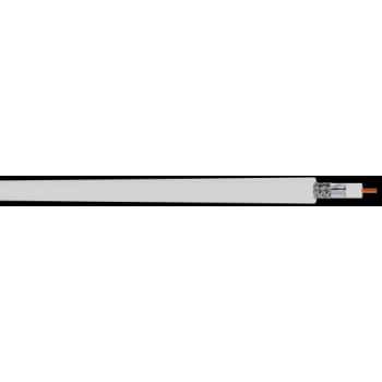  COAX 25dB 75OHMS PVC BLANC CLA 