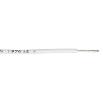  UL1015 AWG18 BLANC 600V 105�C 