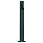  Colonne DIR Alu Noir  0,5m 