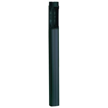  Rall colonne DIR Alu Noir 0,5m 