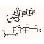  Acc.Tub Support vis M10 etoil 