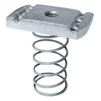  Ecrou ressort M6 pour rail 41x 